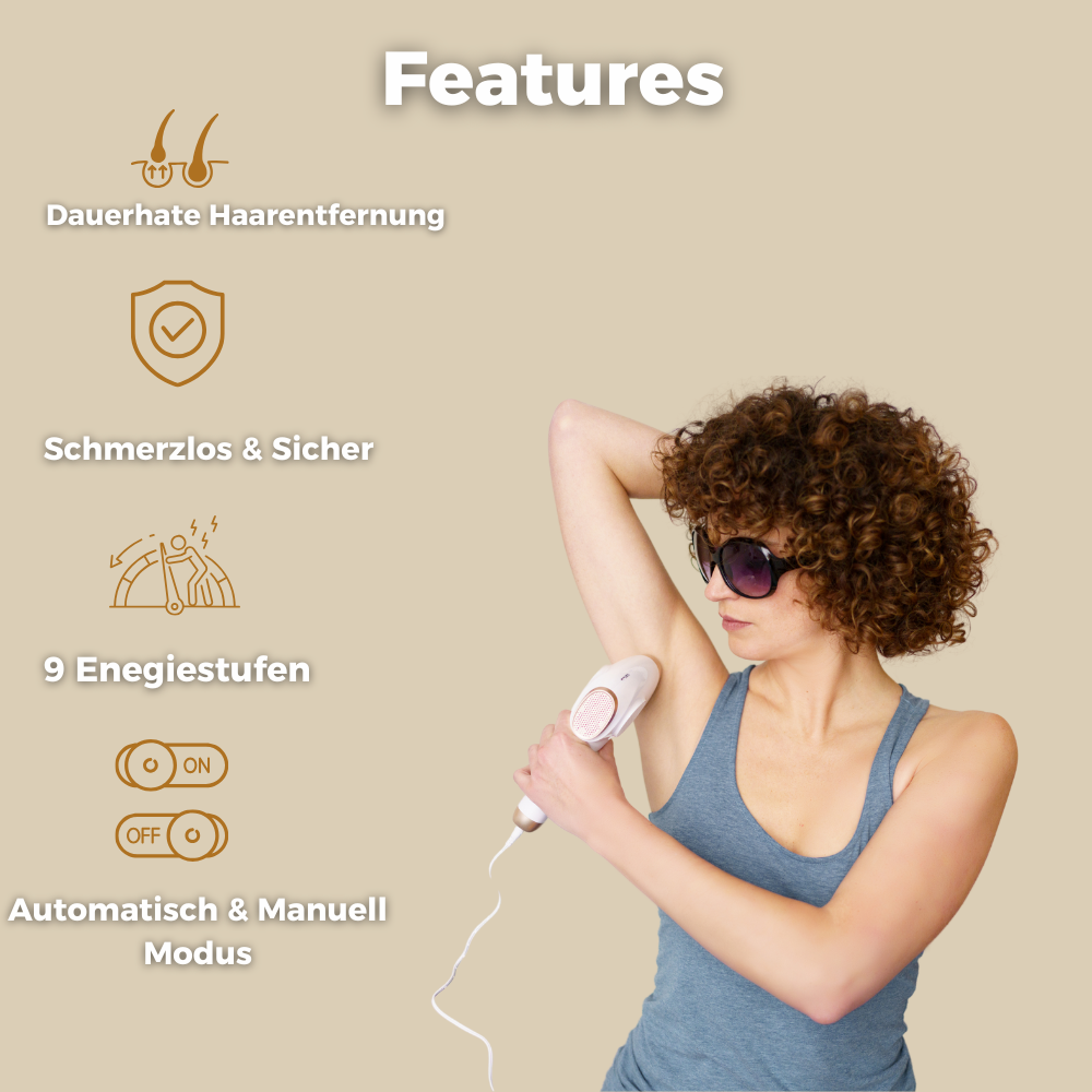 IPL Hair Removal Device - Haarentfernungsgerät